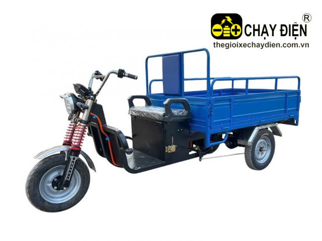 Xe 3 bánh điện chở hàng Smart E700 Xanh dương