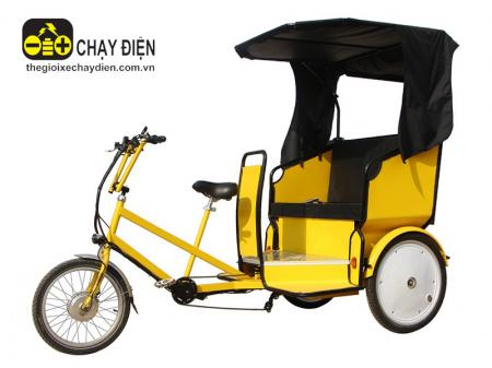 Xe 3 bánh điện chờ khách đu lịch