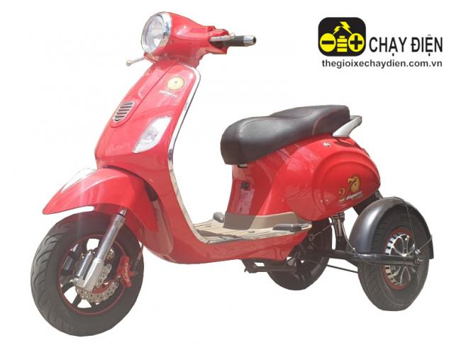 Xe 3 bánh điện Espero Vespa GTS Đỏ