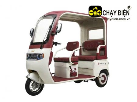 Xe 3 bánh điện mái che Vnbike J5
