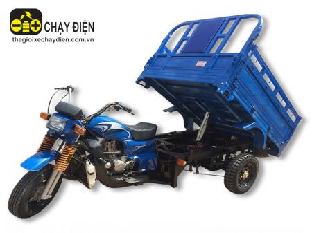 xe ba bánh chở hàng 250cc loại có ben thủy lực