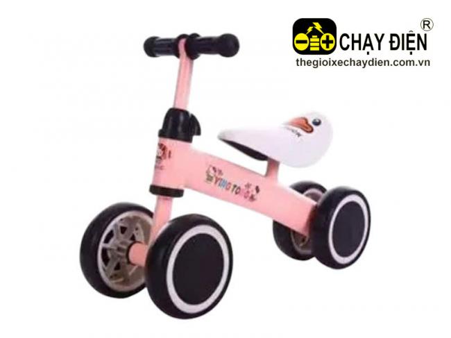 Xe chòi chân trẻ em 6688 Hồng