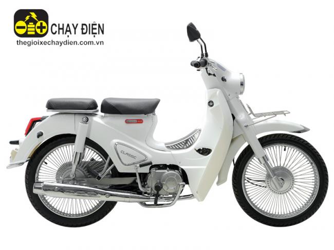 Xe Cub 50cc Ally Classic Trắng