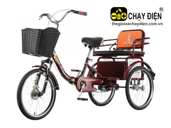 Xe đạp 3 bánh Smart D1 Đỏ đô
