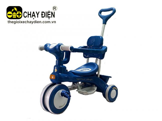 Xe đạp ba bánh trẻ em P618 Xanh dương