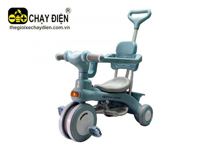 Xe đạp ba bánh trẻ em P618 Xanh ngọc