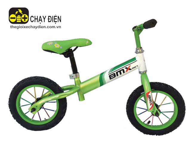 Xe đạp cân bằng BMX 2 trong 1 Xanh lá trắng