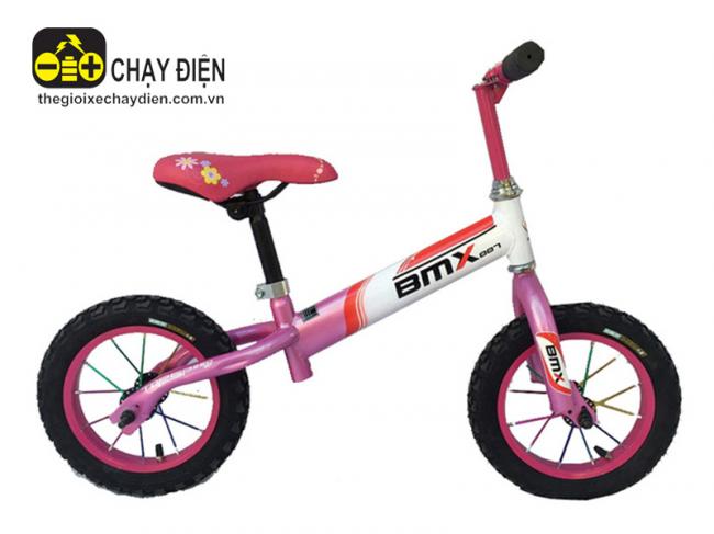 Xe đạp cân bằng BMX 2 trong 1 Hồng