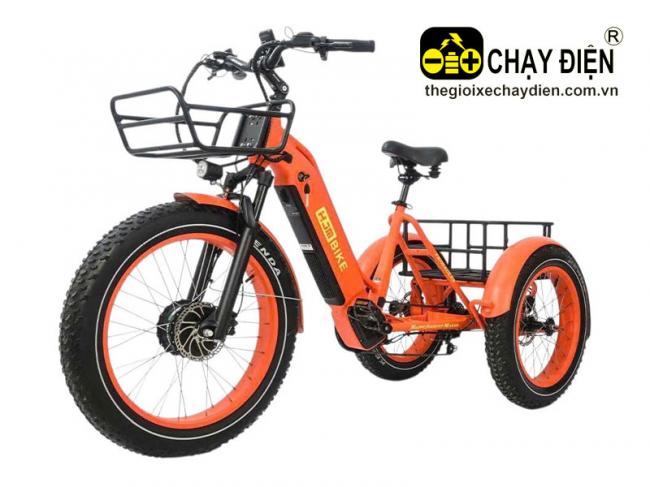 Xe đạp điện 3 bánh HJM BIKE Cam