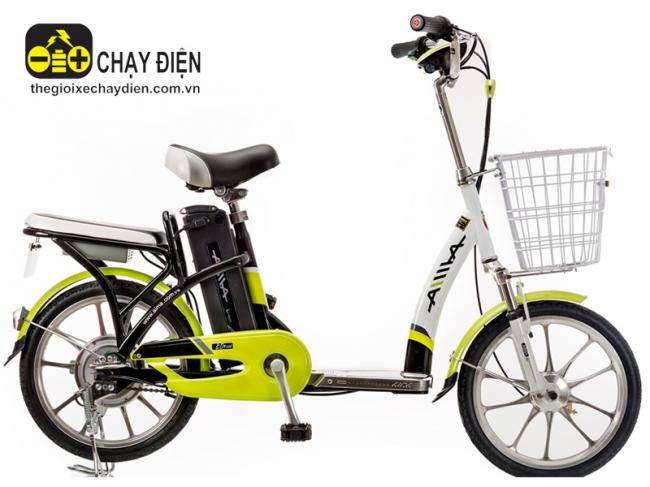 Xe đạp điện Aima ED210E Xanh lá chuối
