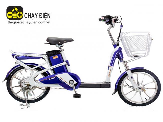 Xe đạp điện Aima ED318 Xanh dương