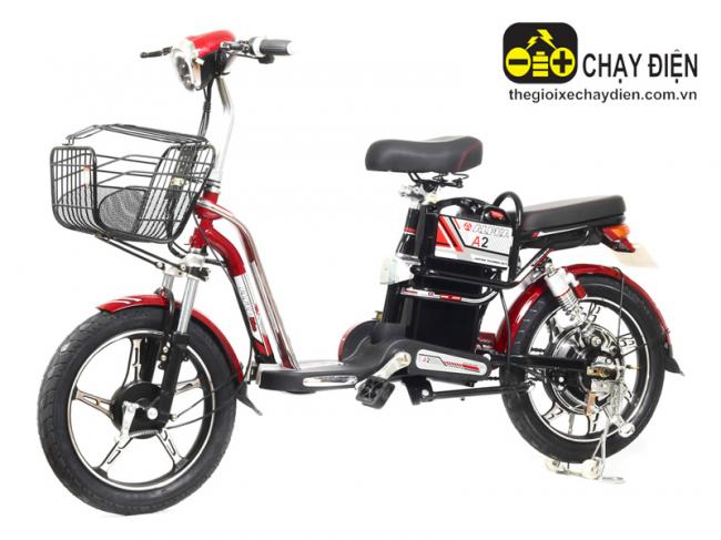 Xe đạp điện Alpha A2 Đỏ