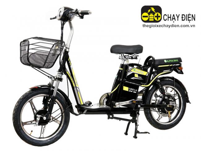 Xe đạp điện Alpha Mini Vàng đen