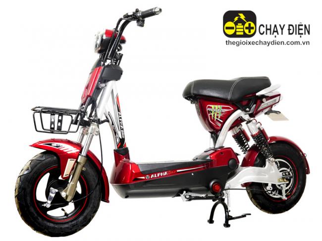 Xe đạp điện Alpha Monster Đỏ