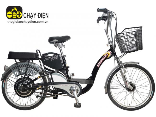 Xe đạp điện Asama EBK 002 Đen bóng