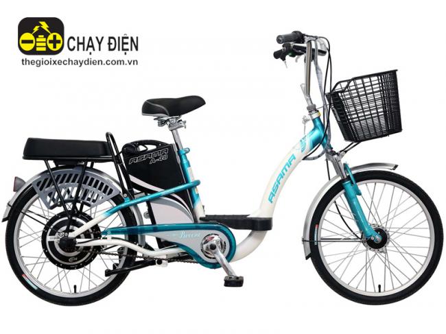Xe đạp điện Asama EBK 002 Xanh da trời