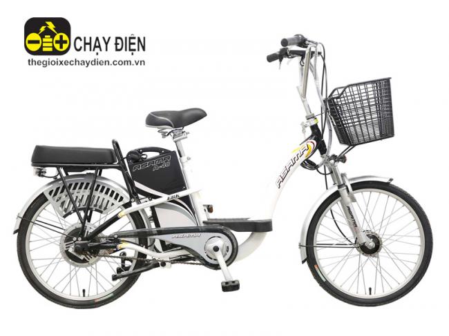 Xe đạp điện Asama EBK 002R Trắng