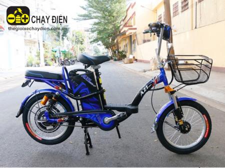 Xe đạp điện AZI 18 inch  2 nhún bánh căm