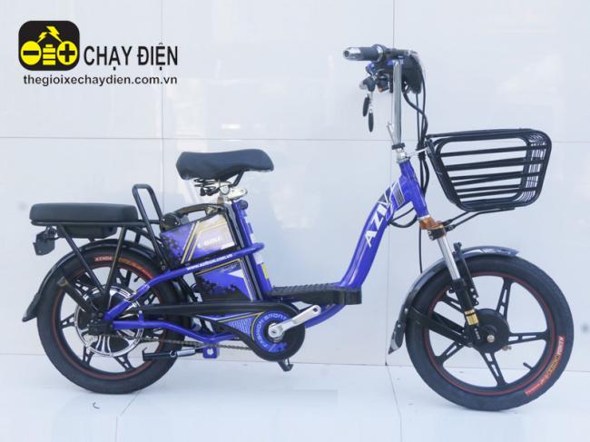 Xe đạp điện AZI 18inch 2022 Xanh dương