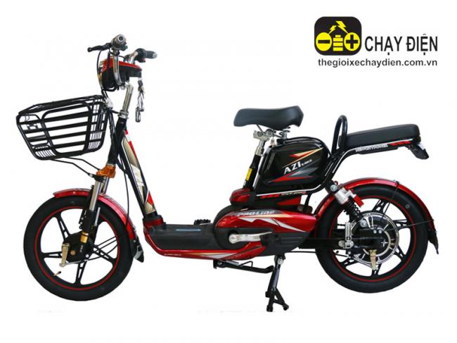 Xe đạp điện Azi A8 Đỏ đen