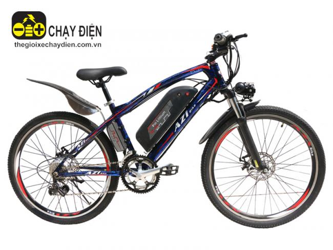 Xe đạp điện Azi Super Bike Xanh dương