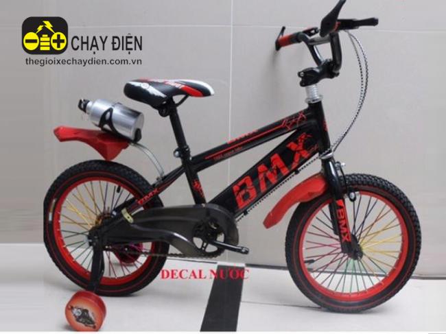 Xe đạp Bmx 16inch sườn to 125 Đỏ đen