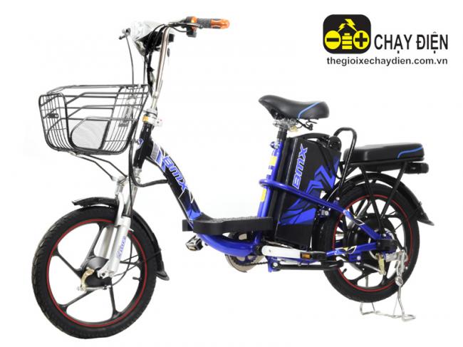 Xe đạp điện Bmx 18 inch Xanh dương đen
