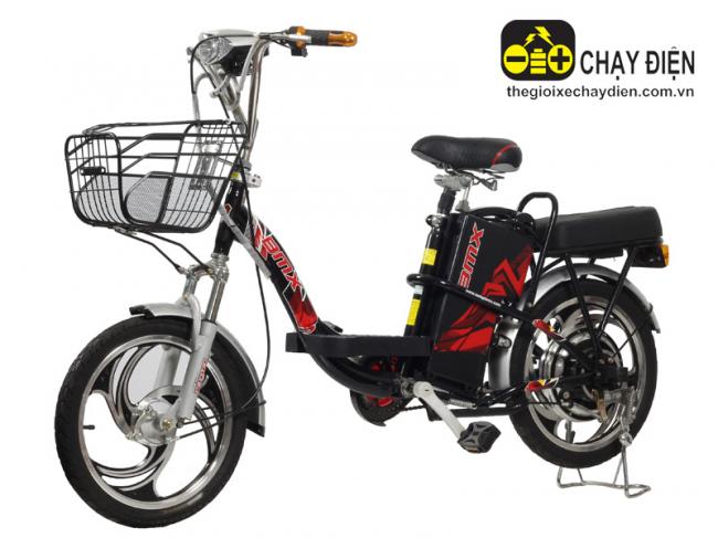 Xe đạp điện Bmx 18 inch Đỏ đen
