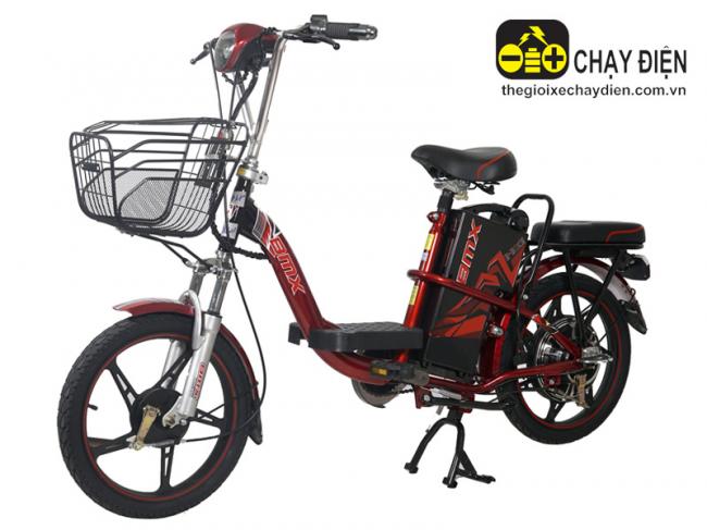 Xe đạp điện Bmx 18inh 2019 Đỏ đen