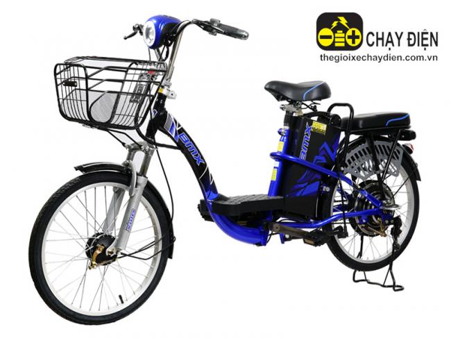 Xe đạp điện Bmx 22 inch Xanh dương đen