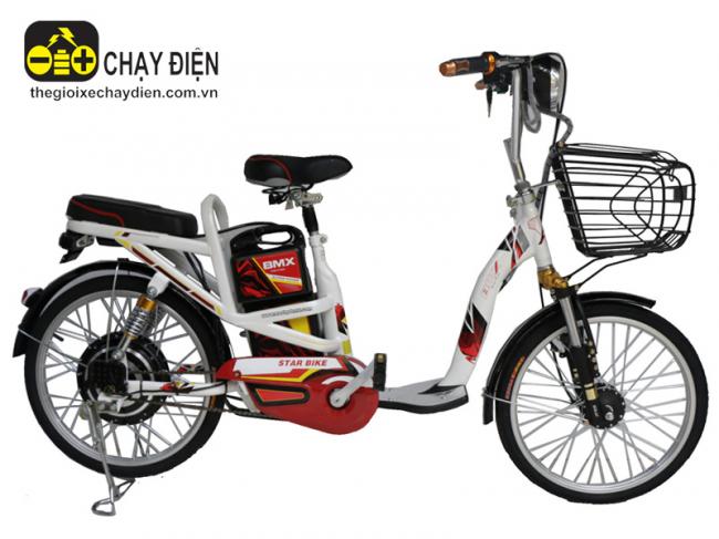 Xe đạp điện Bmx Star 22inch Trắng