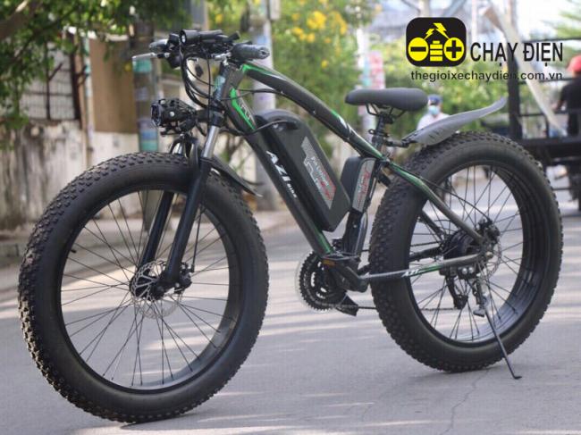 Xe đạp điện Bmx AZI Hero Xanh lá đen