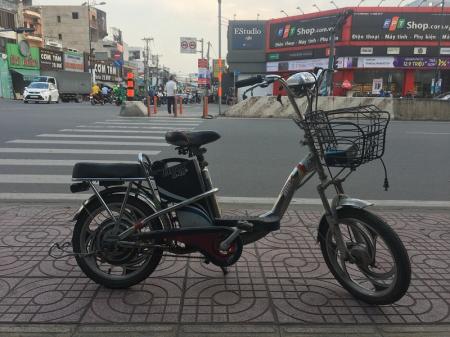 Xe đạp điện Bmx Inox 18 inch cũ