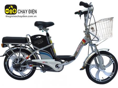 Xe đạp điện Bmx Inox 18 inch