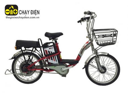 Xe đạp điện Bmx inox màu 50% vành 20inch