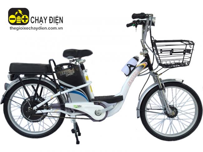 Xe đạp điện Bmx khung sơn 22 inch Trắng