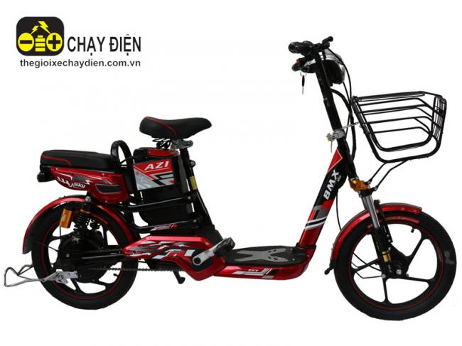 Xe đạp điện Bmx Sky 18 inch Đỏ đen