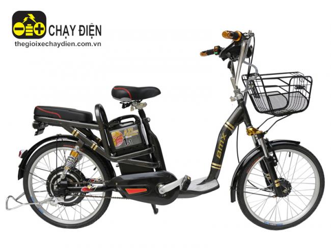 Xe đạp điện Bmx Star 22inch Carbon Đen bóng