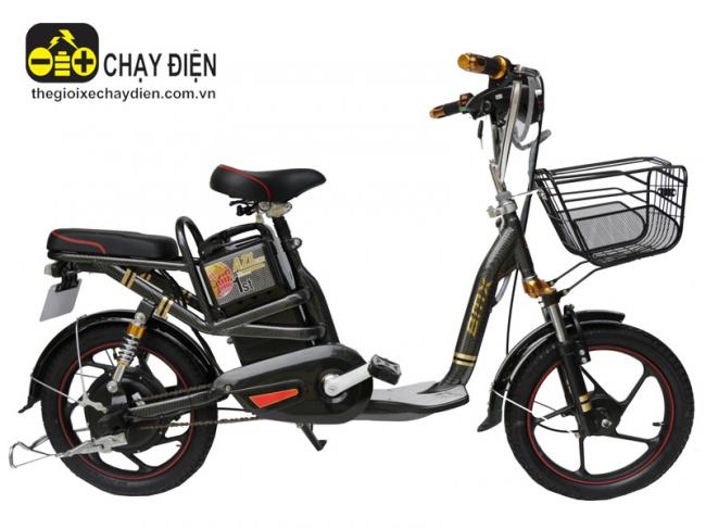 Xe đạp điện Bmx Star Carbon Đen bóng
