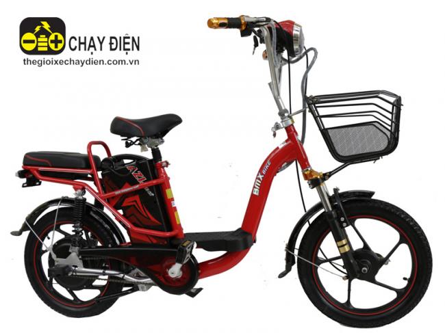 Xe đạp điện Bmx Super nhún sau 18inh Đỏ
