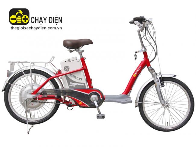 Xe đạp điện BRIDGESTONE NPKMD Đỏ