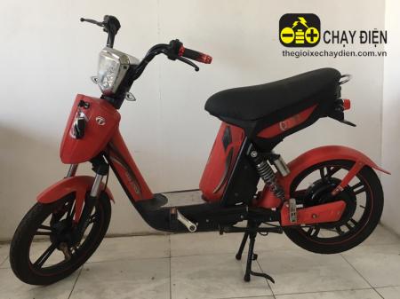 Xe đạp điện cũ Popteen Terra Motors đỏ