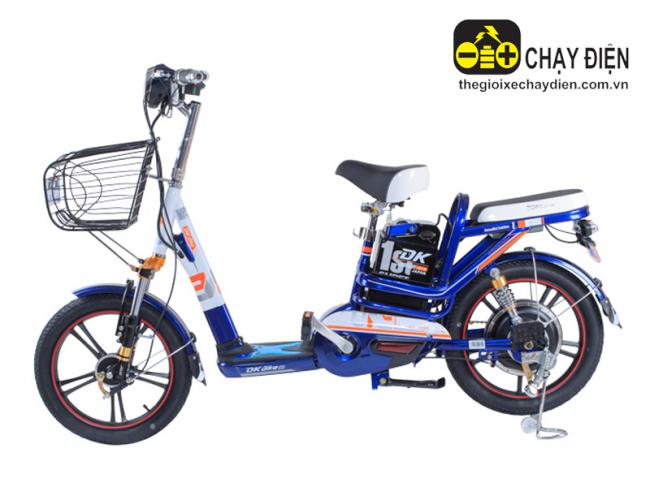 Xe đạp điện Dkbike 18A Plus Xanh dương
