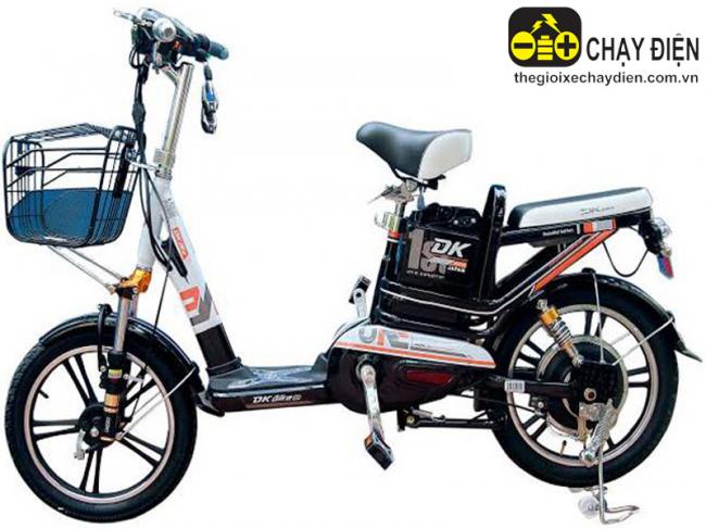 Xe đạp điện Dkbike 18A Đen bóng