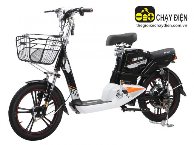 Xe đạp điện Dkbike Miku Max Đen trắng