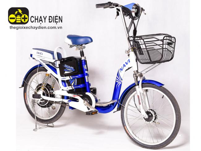 Xe đạp điện Draca Navi F1 22inh Xanh dương