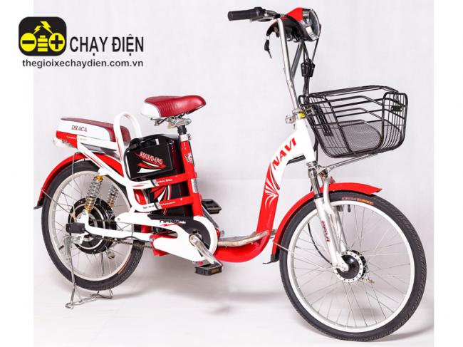 Xe đạp điện Draca Navi F1 22inh Đỏ
