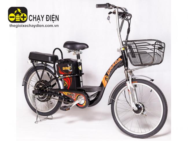 Xe đạp điện Draca SS22 Đen bóng