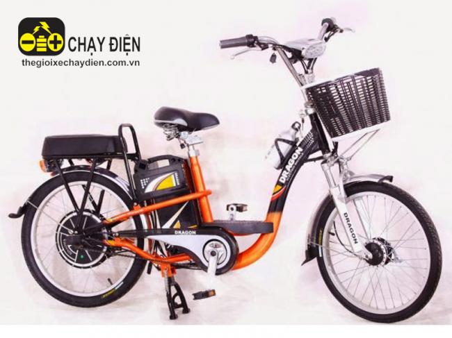 Xe đạp điện Dragon khung sơn 22 Cam