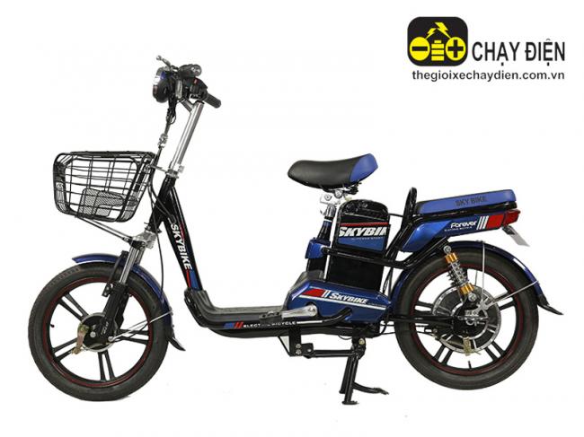 Xe đạp điện DTP Skybike Xanh dương đen